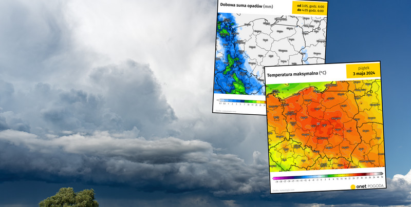 Burze i ulewy zaczynają skradać się do Polski. Dziś nie wszędzie będzie słonecznie