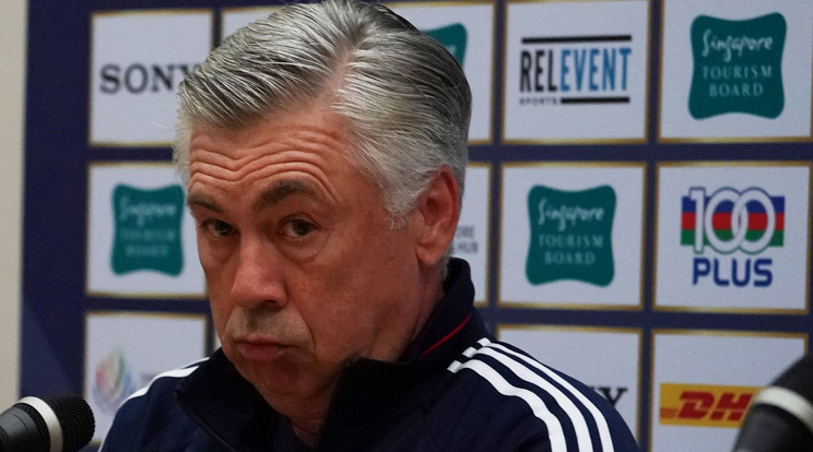 Carlo Ancelotti /Fotó: Northfoto