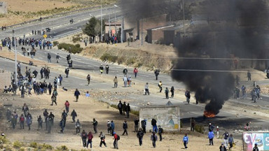Wiceszef MSW Boliwii śmiertelnie pobity przez strajkujących górników