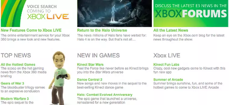 E3: Microsoft za chwilę pokaże Halo 4, Halo HD, Dance Central 2, Kinect Sports: Season 2 i prawdopodobnie Codename Kingdoms