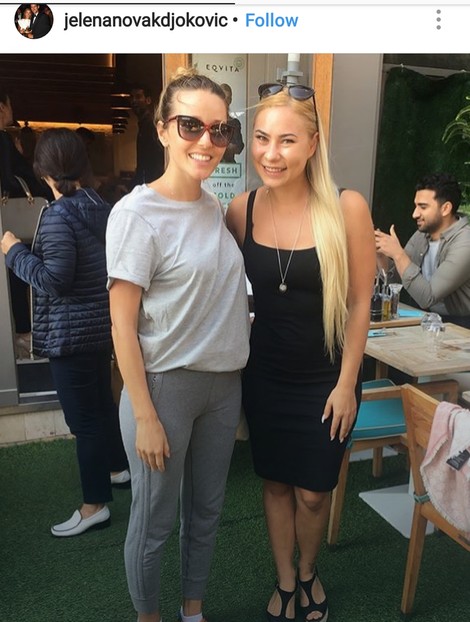 Jelena Đoković pre nekoliko dana u Monaku