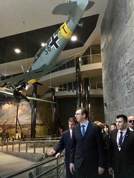 Premijer u Muzeju istorije Velikog otadžbinskog rata u Minsku