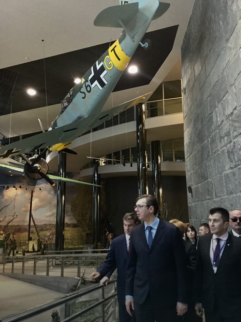 Premijer u Muzeju istorije Velikog otadžbinskog rata u Minsku