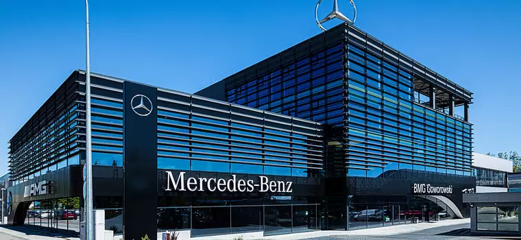 Największy salon Mercedesa w Polsce