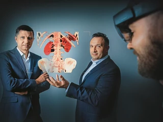 Andrzej Skalski CTO MedAppu (po lewej), i Krzysztof Mędrala, prezes spółki, do swojej technologii  chcą przede wszystkim przekonać amerykańskich lekarzy