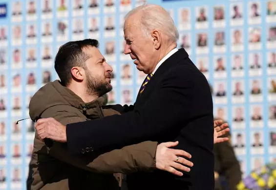 Joe Biden zaskoczył i odwiedził Kijów. "Ukraińcy przypominają, co to znaczy odwaga"