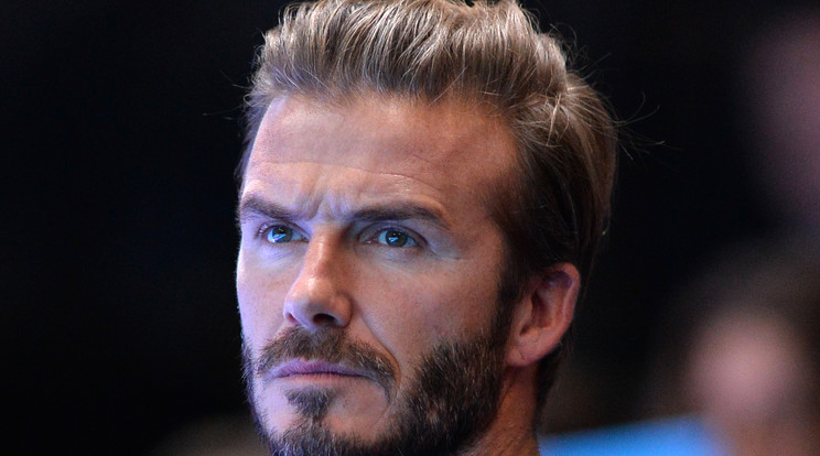 Beckham jól szórakozott /Fotó: AFP