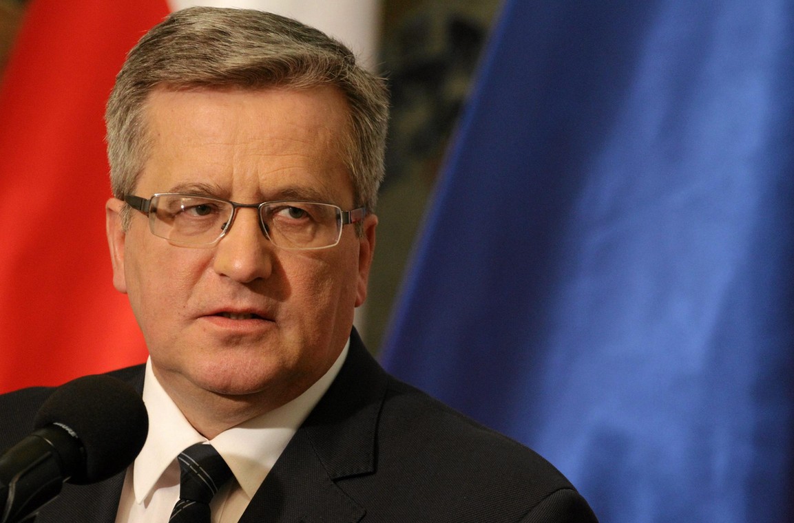 Prezydent Bronisław Komorowski