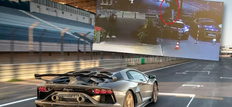 Wszedł na dach Lamborghini za blisko 3,5 mln zł. Właściciel szuka wandala