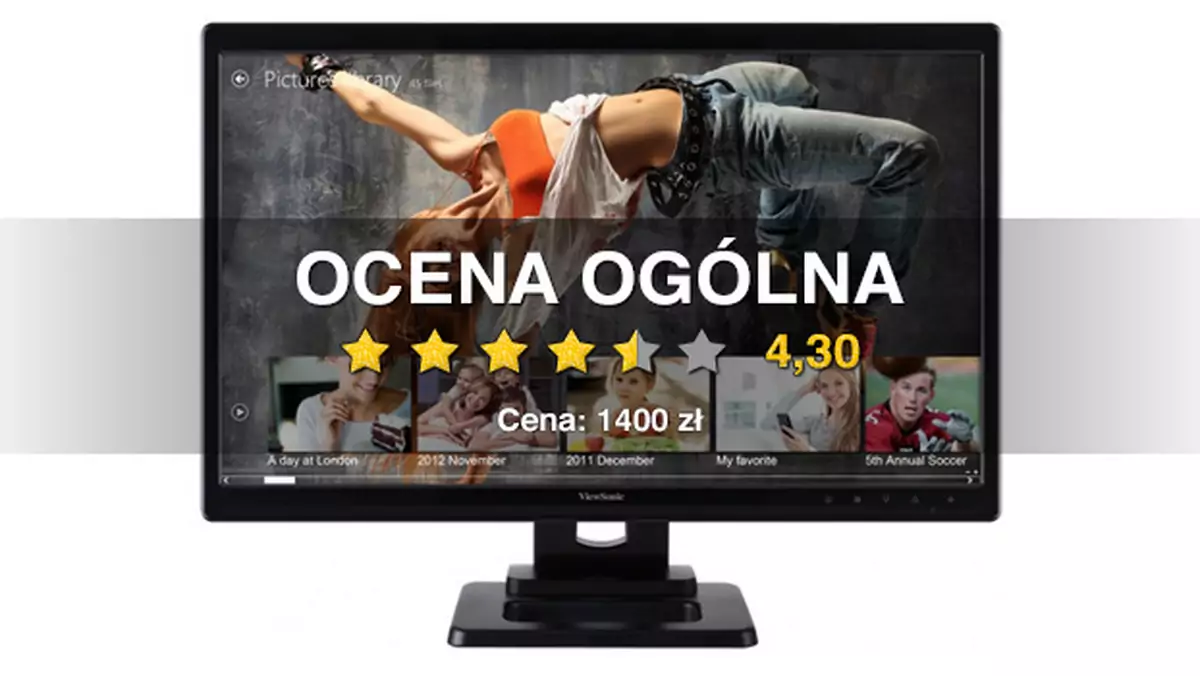 ViewSonic TD2420 - krótki test monitora z ekranem dotykowym