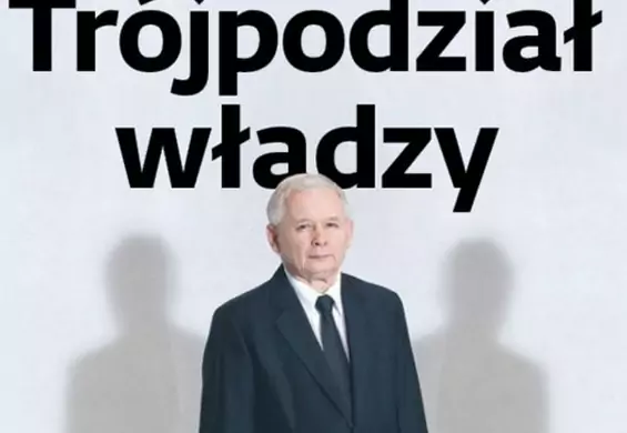 Kaczyński z dwoma cieniami na okładce roku? "Fachowo to się nazywa dyktatura"