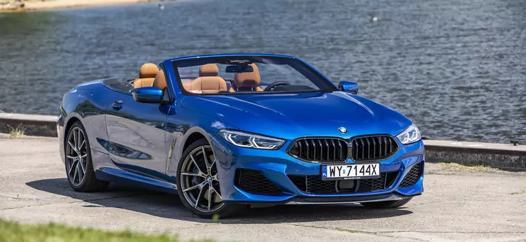 BMW M850i xDrive Cabrio – lato wjechało „na grubo”