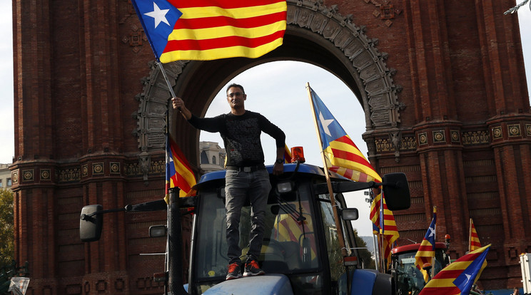 Katalán népszavazás / Fotó: MTI