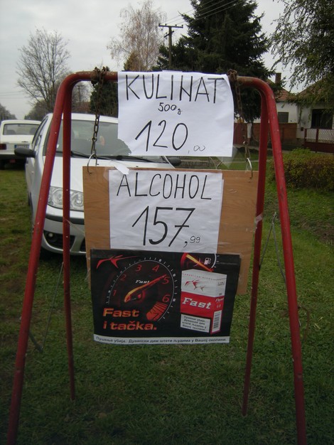 Kikinda reklama u Nakovu za Rumune