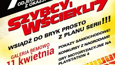 "Szybcy i wściekli 7": impreza 11 kwietnia w warszawskiej galerii Bemowo