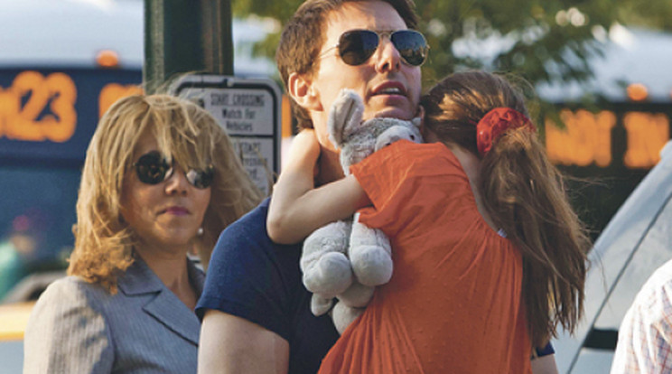 Tom Cruise újra átölelhette lányát