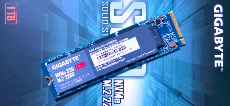 Test Gigabyte GP-GSM2NE3100TNTD - czy zakup tańszego, ale starszego SSD NVMe ma jeszcze sens?