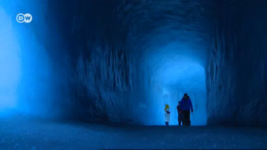 Islandia: najdłuższy w Europie tunel lodowy
