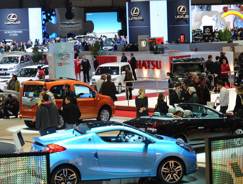 Stanowisko Renault na Salonie Motoryzacyjnym w Genewie