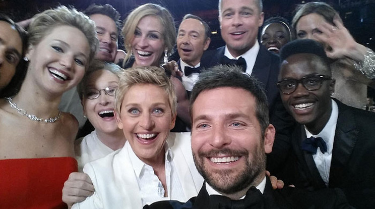 Ellen DeGeneres Oscar-szelfije a közönség szerint el van átkozva /Fotó: X/Ellen DeGeneres