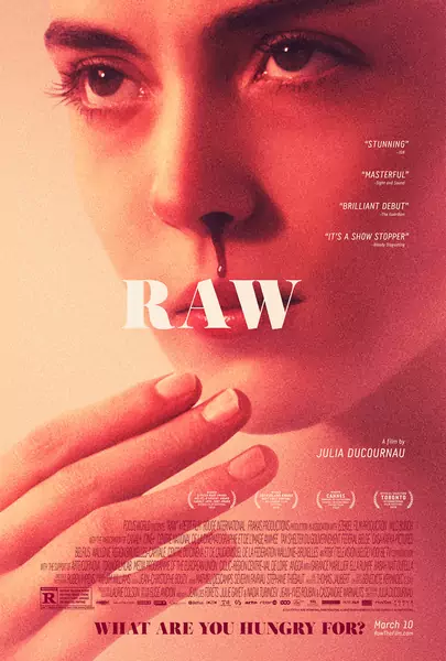 plakat filmu &quot;Raw&quot;