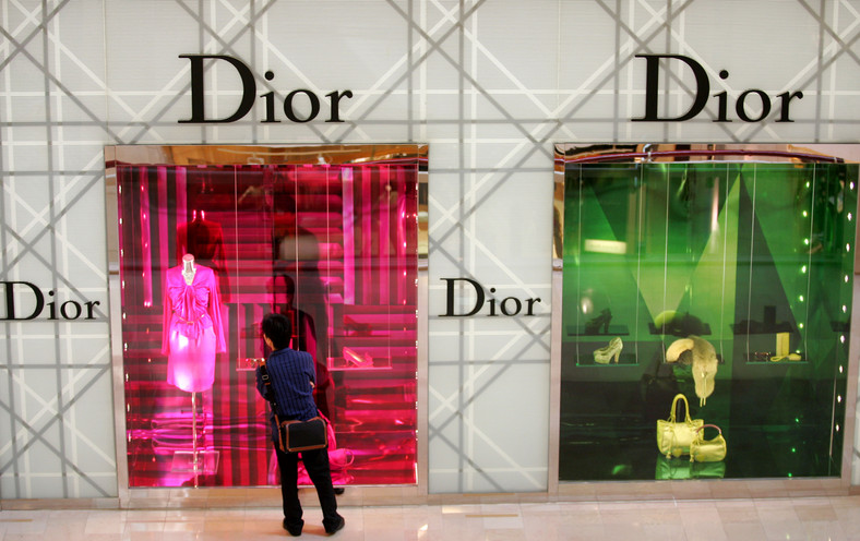 Butik słynnego włoskiego projektanta Christiana Diora
