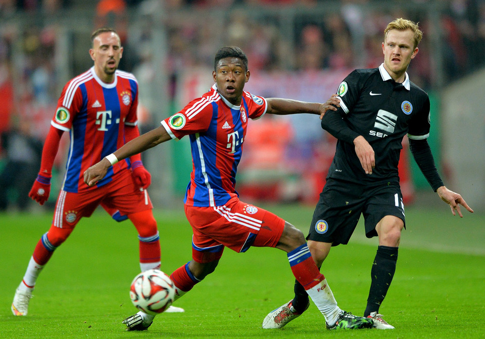 GERMANY SOCCER GERMAN CUP (Bayern Munich vs Eintracht Braunschweig)