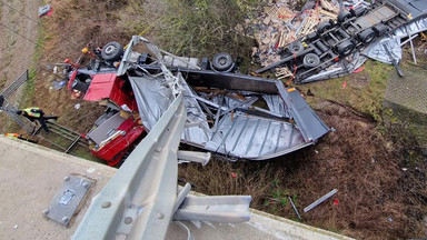 Tragedia na autostradzie w Niemczech. Nie żyje kierowca polskiej ciężarówki