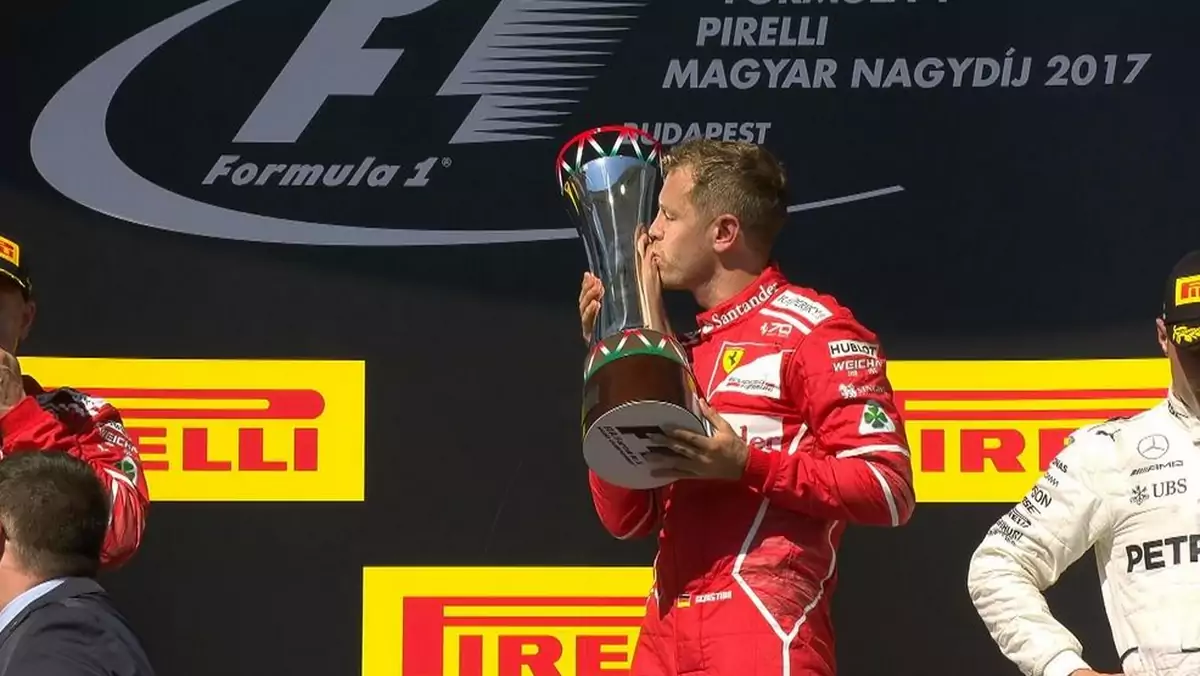 Grand Prix Wegier - Sebastian Vettel - Ferrari