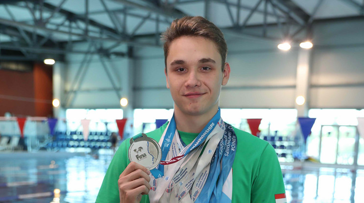 Milák Kristóf büszke az érmeire, de a budapesti
világbajnokságon nyert ezüst a legkedvesebb
számára