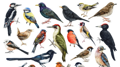 Wiesz, jak się nazywają te ptaki? Sprawdź, czy je rozpoznasz [QUIZ]
