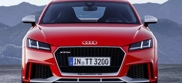Audi pokazało modele: TT RS coupe i roadster