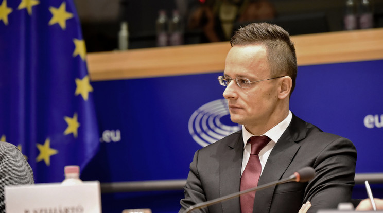 Szijjártó Péter külgazdasági és külügyminiszter
ismét markáns
véleményt formált
az uniós meghallgatásról /Fotó: MTI
