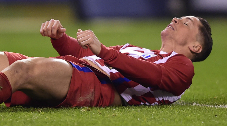 Torres eszméletét is elvesztette az ütközés után/Fotó: AFP