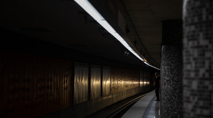 Elgázolt egy embert a metró az M3-as vonalán / MTI/Mónus Márton