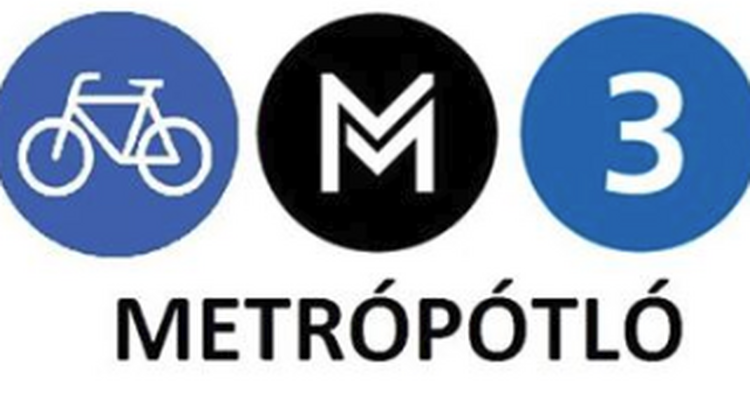 Metrópótló bicikli