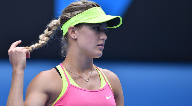 Bouchard rengeteg bókot kapott az Instagramon /Fotó: AFP