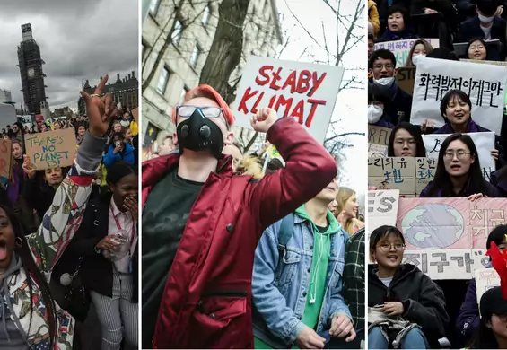 Tak wyglądał Młodzieżowy Strajk Klimatyczny w różnych częściach świata