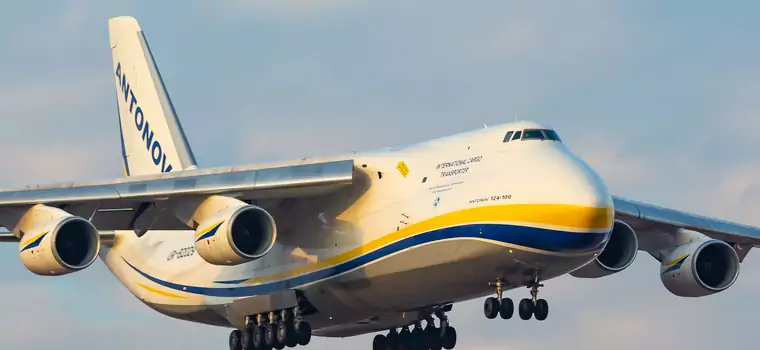 Największy samolot świata przyleciał do Polski. Miał tajemniczy ładunek