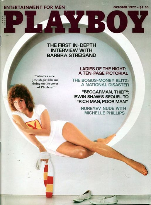 Barbra Streisand na okładce "Playboya"