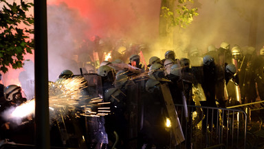 Starcia policji z antyrządowymi demonstrantami w Czarnogórze