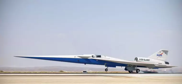 X-59 to naddźwiękowy samolot NASA, który zostanie zbudowany w tym roku