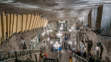 Trwają prace w kopalni soli Wieliczka