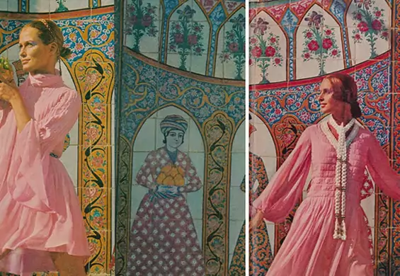 Jak ubierały się kobiety w Iranie w latach 70.? Zobacz kolorowe modowe sesje z tamtych lat