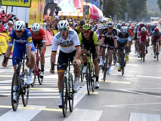 Niemiec Pascal Ackermann z ekipy Bora-Hansgrohe wygrał pierwszy etap 75. Tour de Pologne.