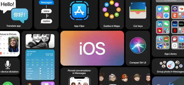 iOS 14 zaprezentowany. Lista iPhone'ów, które dostaną aktualizację