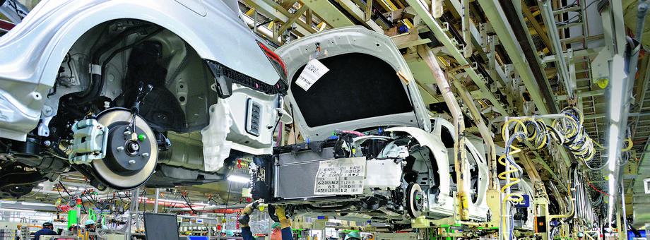 „Szczupłe zarządzanie" przyczyniło się w znacznym stopniu do sukcesu Toyoty.