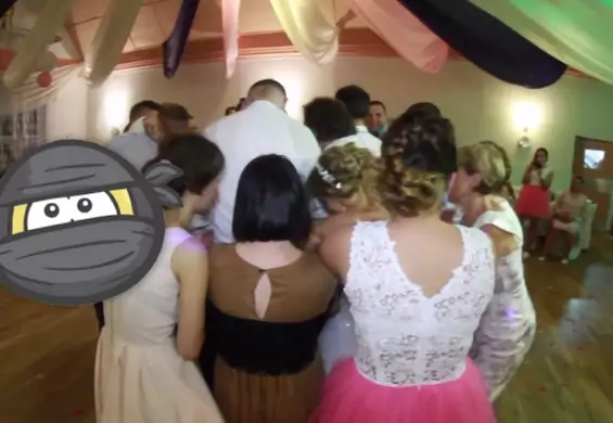 "Jaki kraj, taki ninja" – śmieją się internauci i udostępniają wideo z kradzieży wódki na weselu