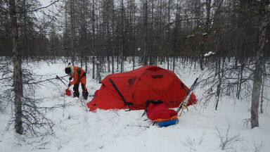 Vašek Sůra i Petr Horký spędzili noc w namiocie w temperaturze -40 stopni
