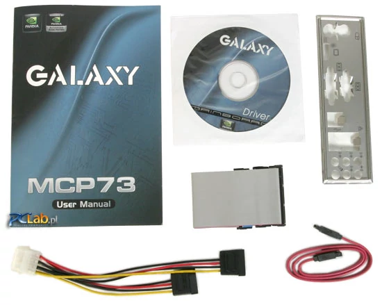 Galaxy MCP73 – dodatki